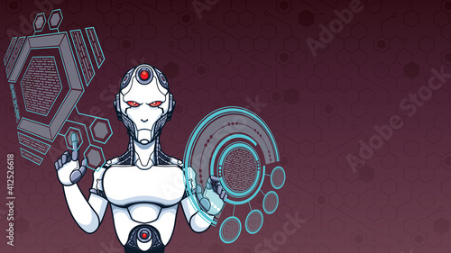 Artificial Intelligence Background Evil