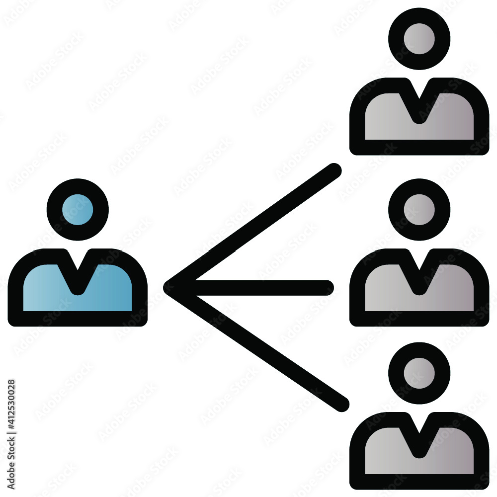 Organization icon for graphic design job application website report and other design job Organization icon for graphic design job application website report and other design job