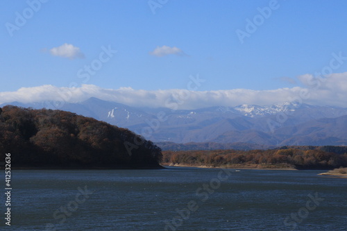 釜房湖の風景　（宮城県川崎町） © Tanji