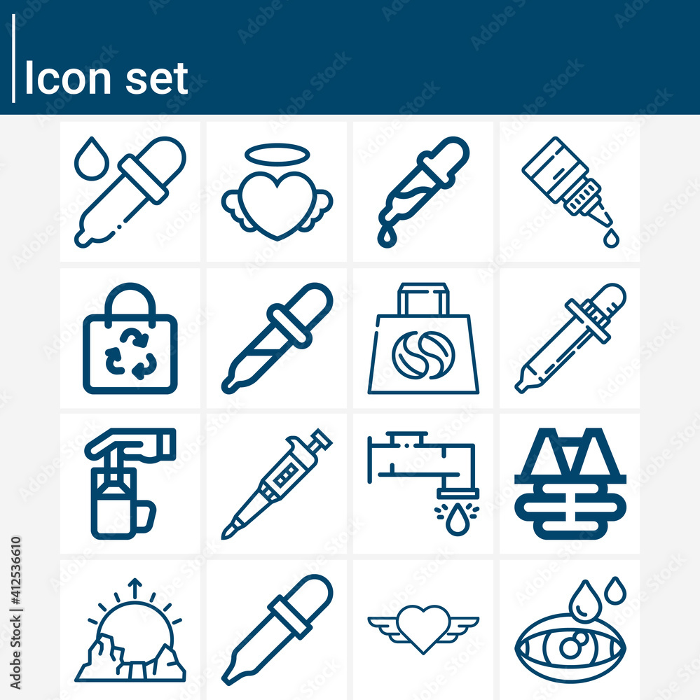 Simple set of falls related lineal icons. Simple set of falls related lineal icons.