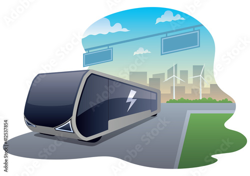 Electric Bus Vehicle