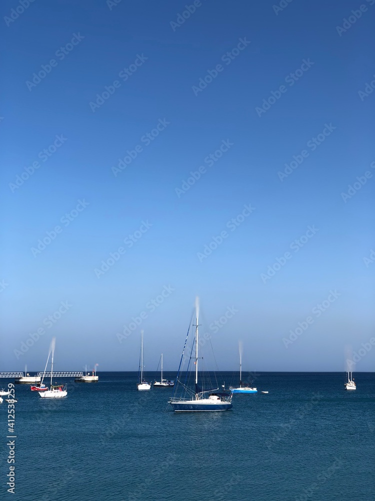 Regata de barcos veleros en Formentera Calpe