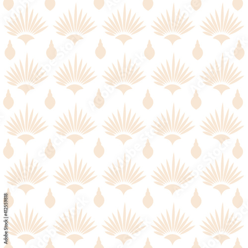 Modern geometric seamless pattern background Free Vector