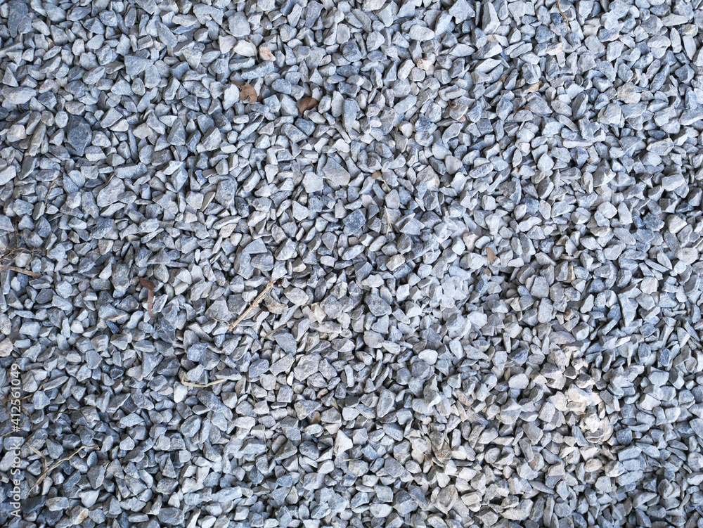 Crushed gravel as background or texture. Background of granite gravel Crushed gravel as background or texture. Background of granite gravel