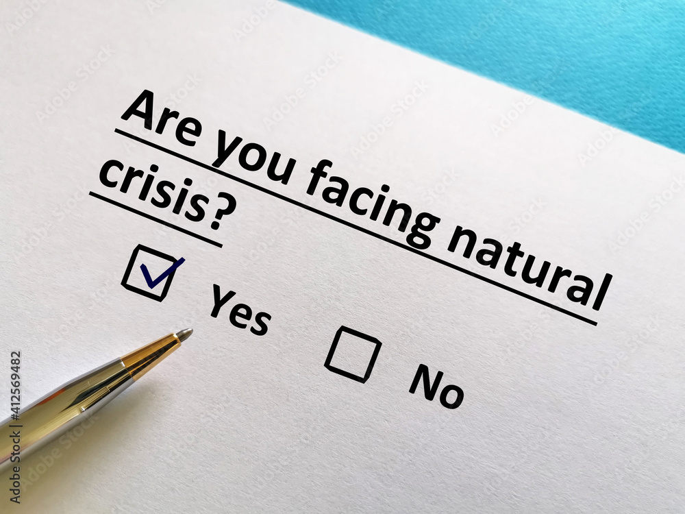 Questionnaire about crisis