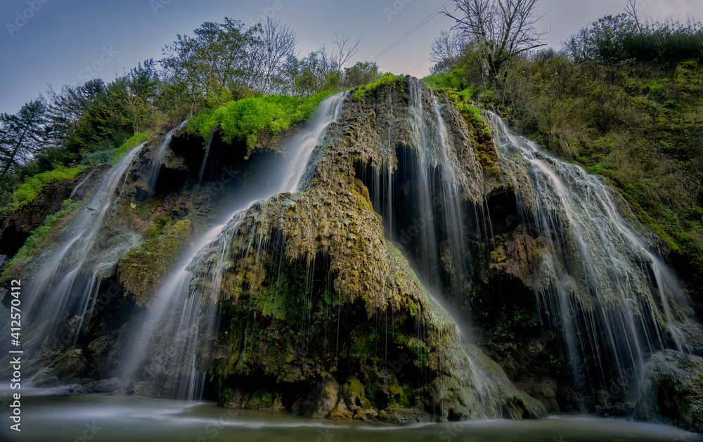 Fototapeta premium Turkey, Giresun, Dereli, Kuzalan, nature park, lanscape, long exposure, 