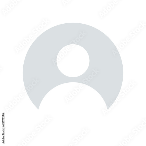 Default Avatar Profile Icon. Social Media User Image