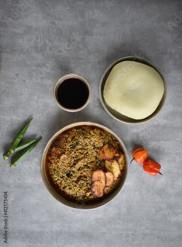 African food from above