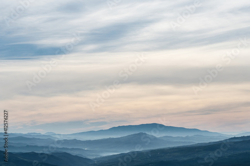 Sky, Clouds, Mountains and Mist, Morocco © Xiahou