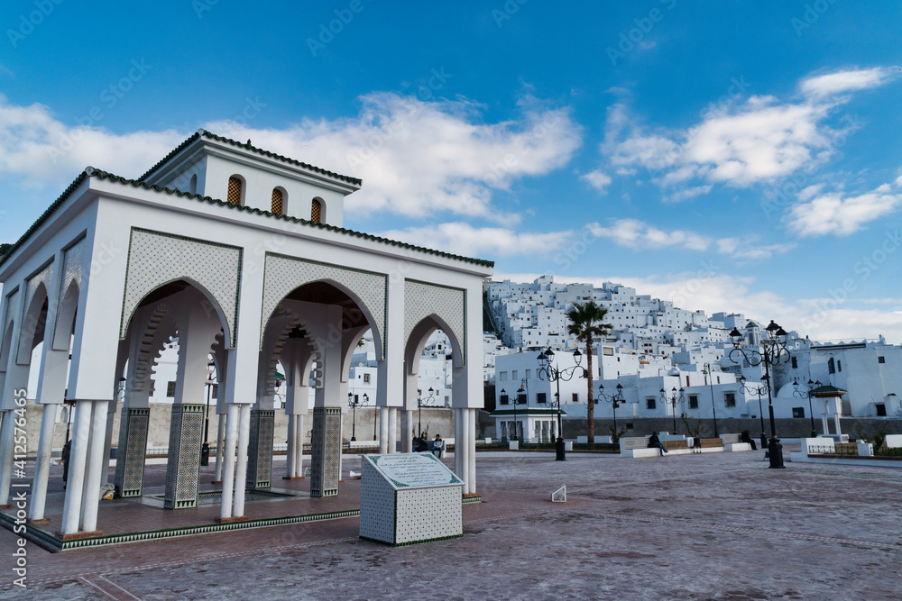Fototapeta premium Feddan Park, Tetouan, Morocco.