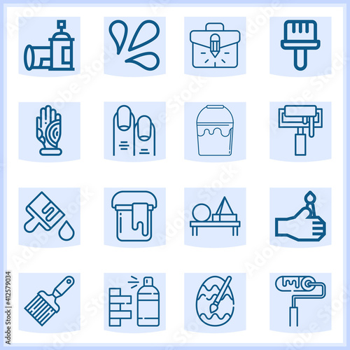 Rouge  related simple set. 16  lineal