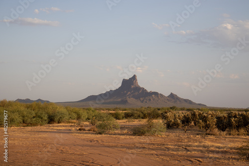 Picacho Peak In The Early Morning Light