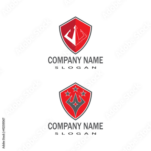 Free Download Trident Logo Template vector icon illustration design - GFXLoad