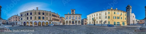 Piazza Ducale, Sabbioneta, Italia