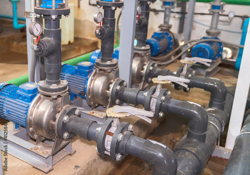 Water supply system control valve.