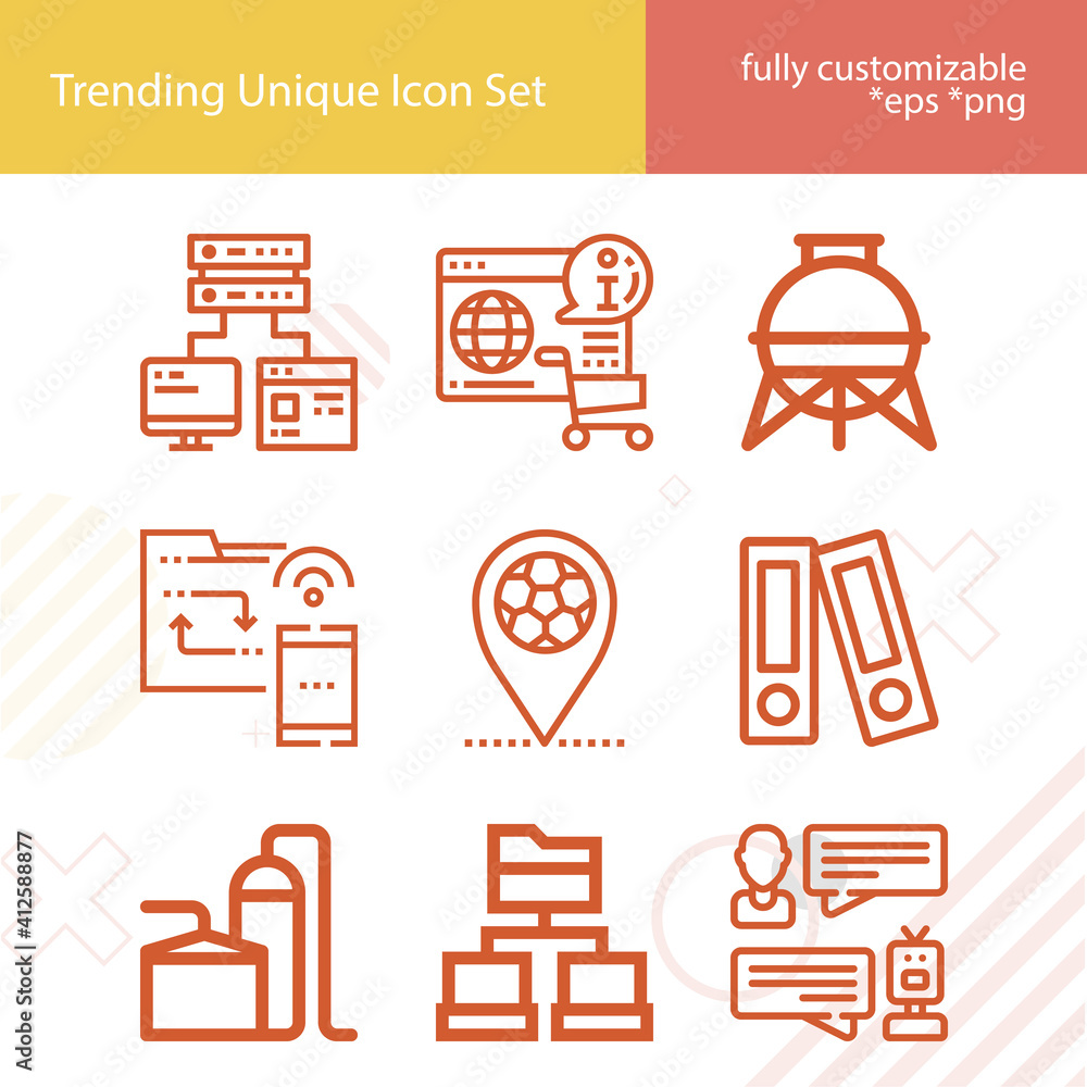 Simple set of retrieval related lineal icons. Simple set of retrieval related lineal icons.