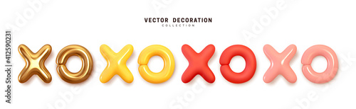 Fotografia XoXo is a symbolic notation that stands for hugs and kisses