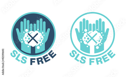 SLS free ingredient - emblem for products