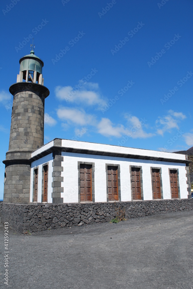 Kanaren - La Palma - Fuencaliente - Leuchtturm