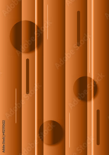 Abstract background of geometric shapes with gradients