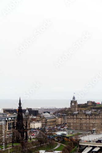 Castillo de Edimburgo o Edinburgh Castle en la ciudad de Edimburgo, en el pais de Escocia