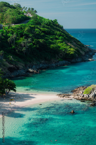 Clear water at Yanui beach, Phuket, Thailand.