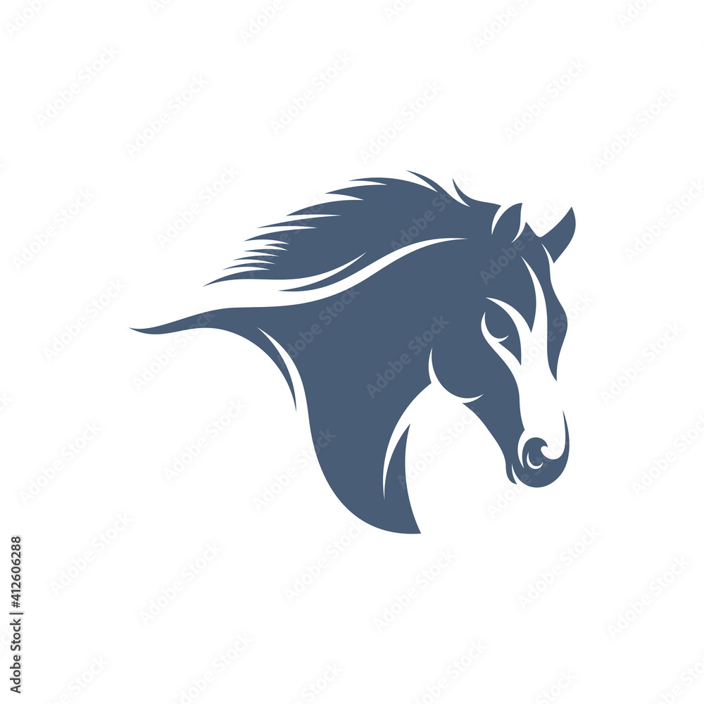 Horse design vector illustration, Creative horse logo template, icon symbol Horse design vector illustration, Creative horse logo template, icon symbol