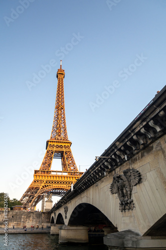The Eiffel Tower in Paris © Michael Mulkens