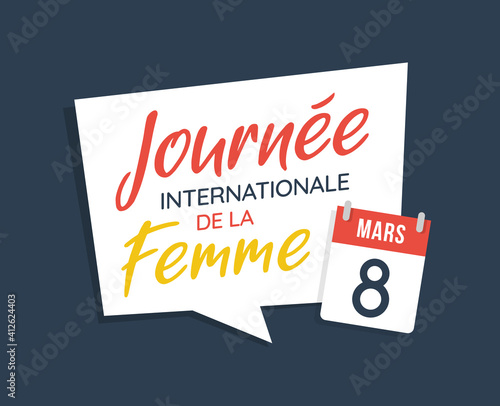 Journée Internationale de la Femme - 8 Mars