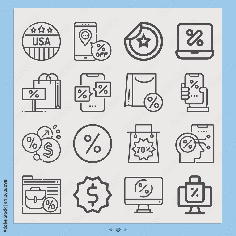Simple set of brush aside related lineal icons. Simple set of brush aside related lineal icons.