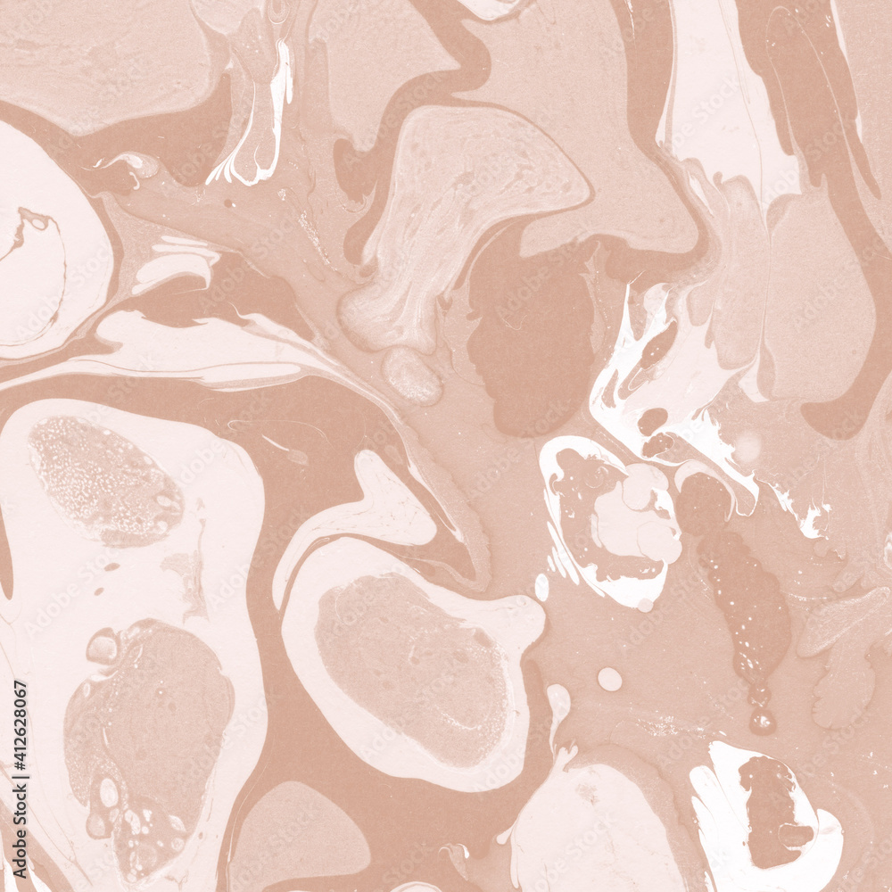 Creamy marble ink texture on watercolor paper background. Marble stone image. Bath bomb effect. Psychedelic biomorphic art. Creamy marble ink texture on watercolor paper background. Marble stone image. Bath bomb effect. Psychedelic biomorphic art.