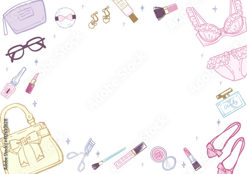 おしゃれかわいいコスメとファッションアイテム