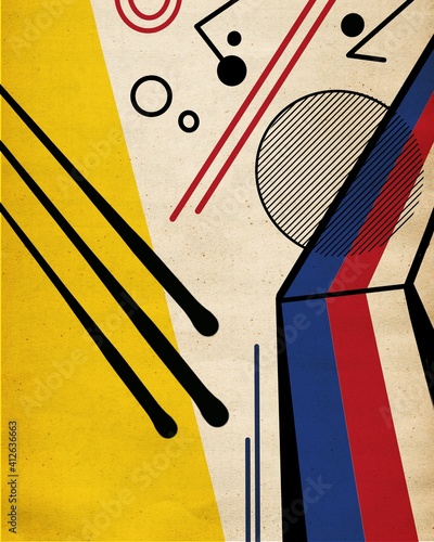 Bauhaus style image