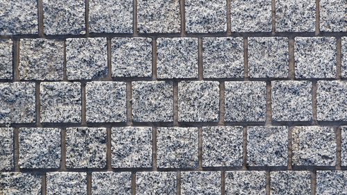 Wallpaper Mural Gray, granite, square paving stones. Natural chipped stone. Torontodigital.ca