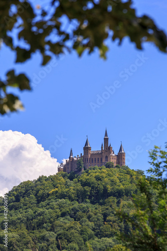 Hohenzollern Castle in Baden-Württemberg, Germany