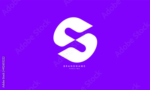Alphabet letters Initials Monogram logo SC, CS, S and C