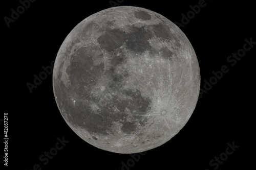 Final full moon of 2020 (known as the cold moon)