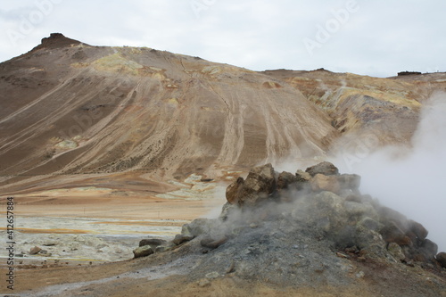 Hverir, Islandia. Espectacular área geotérmica.