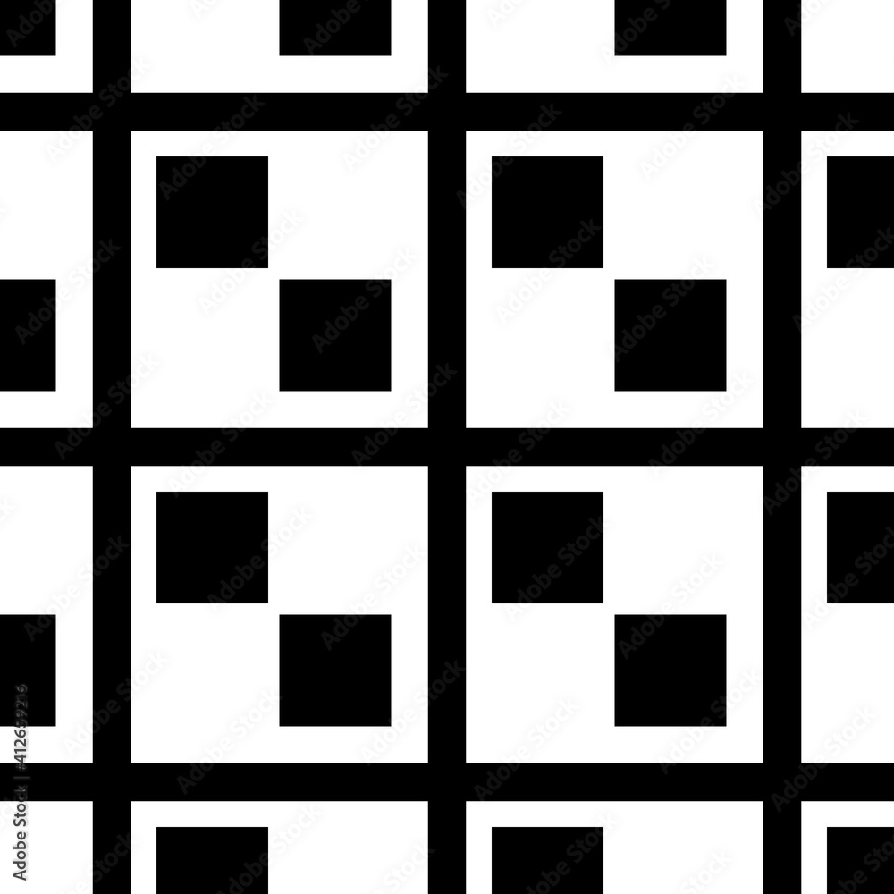 Tile pattern. Vector squares tile pattern. Tile pattern. Vector squares tile pattern.