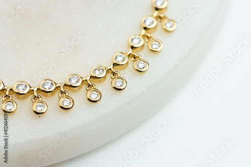 Simple Jewelry on white