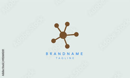 Networking, Connection, Dots, Dots Connection, Cloud Networking logo, icon
