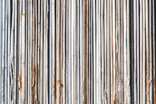 Fototapeta Naklejka Na Ścianę i Meble -  Record Packing Range. Background, texture of thin stripes. Colorful stripes. Different ribbons