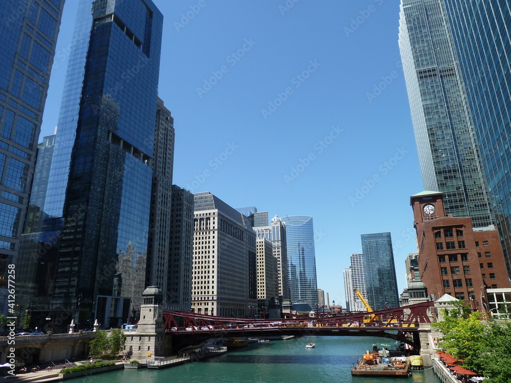 Fototapeta premium city skyline