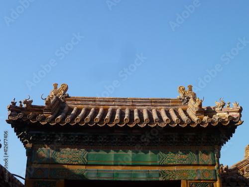 chinese temple roof © Enrique