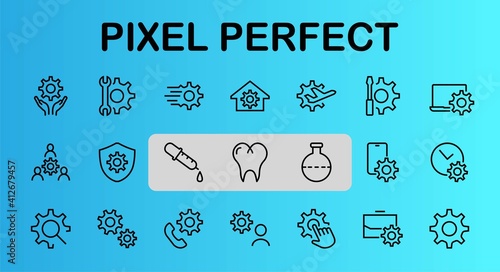 A simple set of settings and options related to Vector Line Icons. Contains icons such as set time, business, phone, and more. Editable Stroke.. 480x480