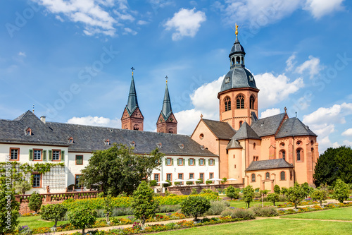 Kloster Seligenstadt im Kreis Offenbach in Hessen