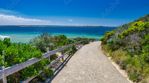 Mornington Peninsula National Park coastline on a beautiful day  Australia