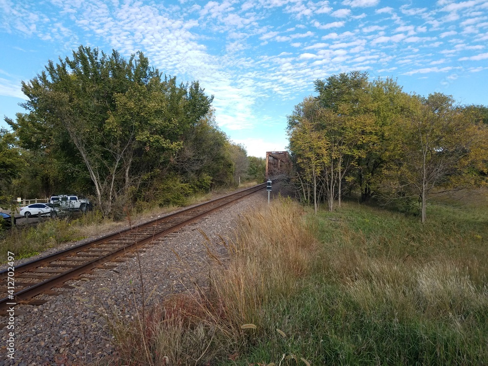 Railway in Autumn
