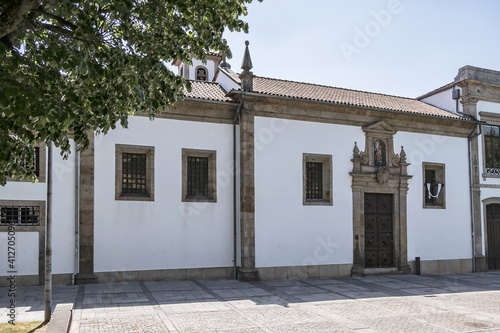 The Convent of Our Lady of the Conception of Penha de Franca (Convento de Nossa Senhora da Penha de Franca, 1721) situated in the parish of Sao Jose de Sao Lazaro in Braga. Portugal. photo