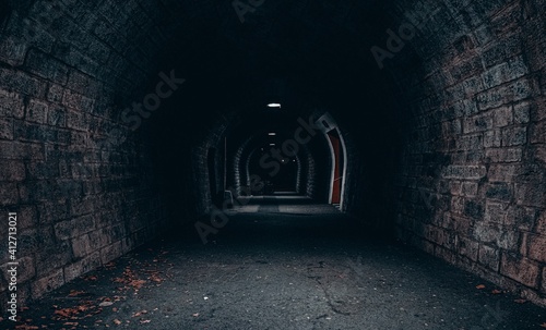 View Of Empty Tunnel